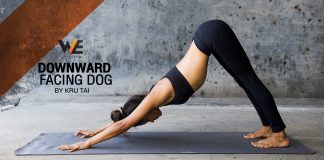 WE Fitness Thailand Downward facing dog WE Fitness By Kru Tai